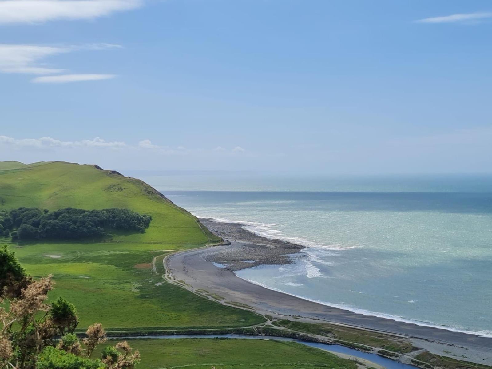 Spacious Luxury Escape With Sea Views And Pet Friendly At Clarach Bay Абъристуит Екстериор снимка